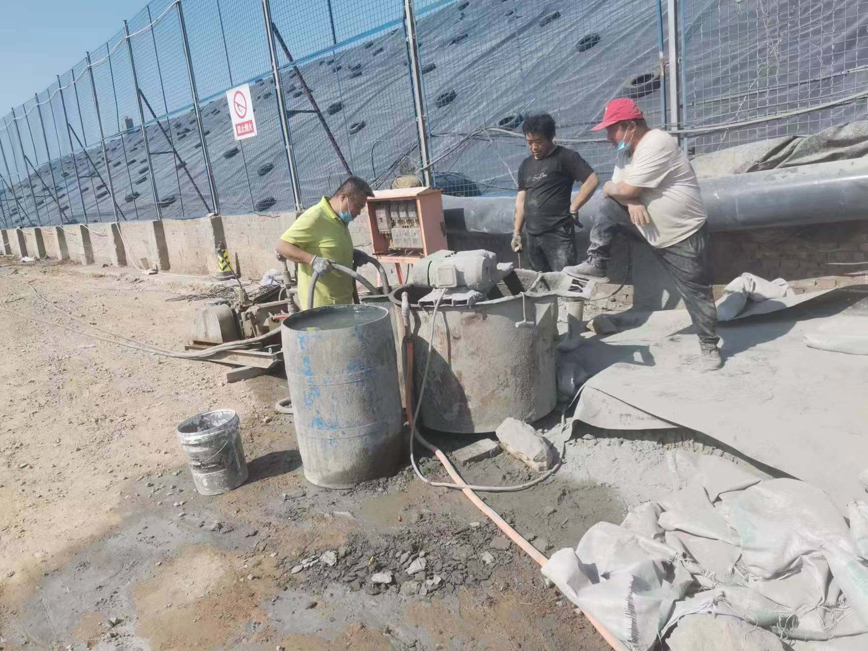 弋江袖阀管注浆